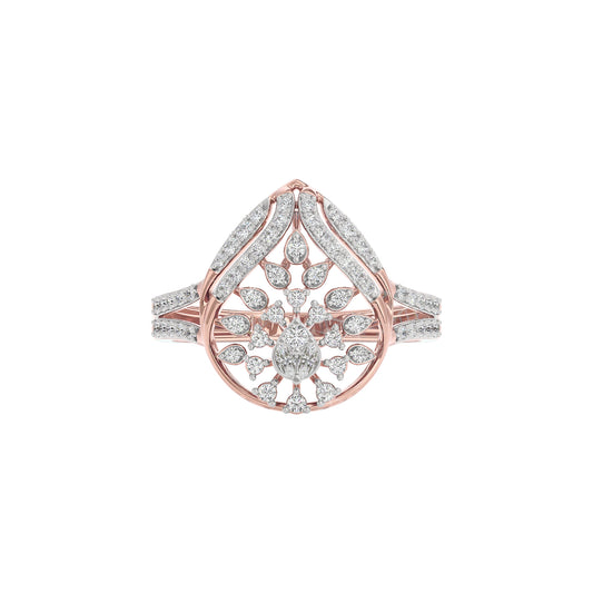 Estrella Diamond Ring 18 KT / Rose Gold / 22