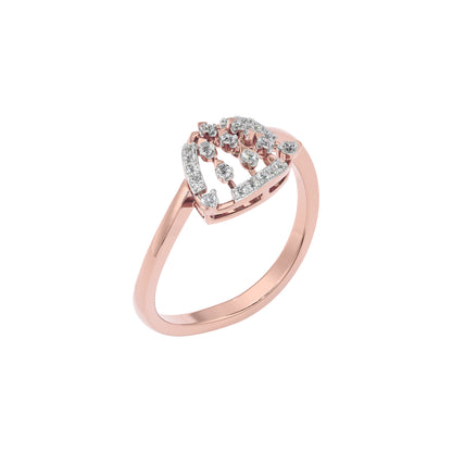 Seren Diamond Ring 18 KT / Rose Gold / 22