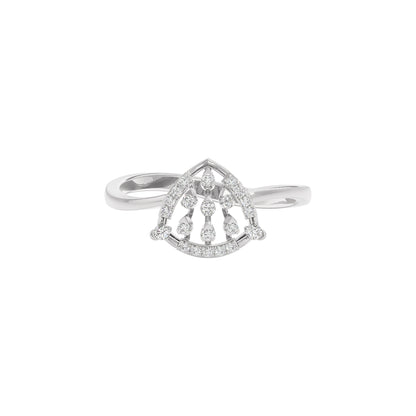 Seren Diamond Ring 18 KT / White Gold / 22