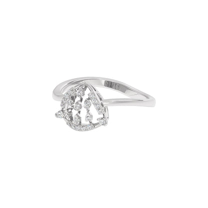Seren Diamond Ring 18 KT / White Gold / 22
