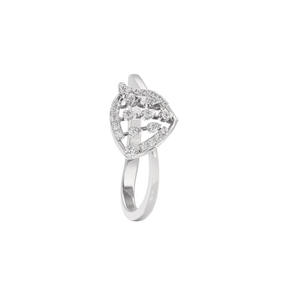 Seren Diamond Ring 18 KT / White Gold / 22