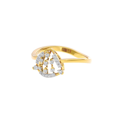 Seren Diamond Ring 18 KT / Yellow Gold / 22