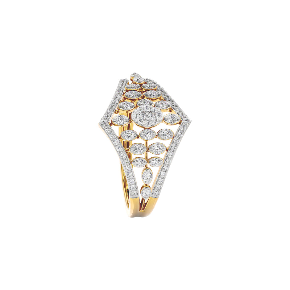 Danica Diamond Ring 18 KT / Yellow Gold / 22