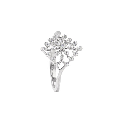 Aurora Diamond Ring 18 KT / White Gold / 22