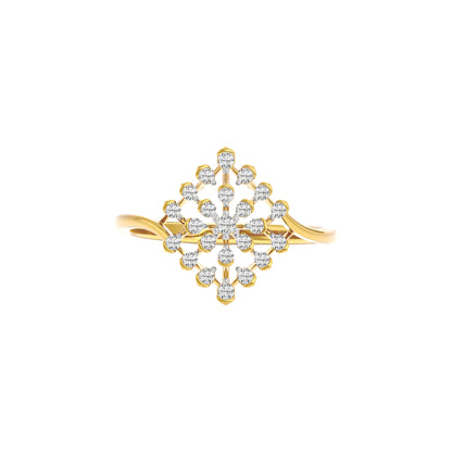 Aurora Diamond Ring 18 KT / Yellow Gold / 22