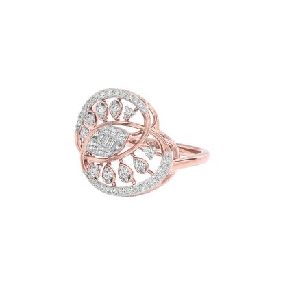Aegle Diamond Ring 18 KT / Rose Gold / 22
