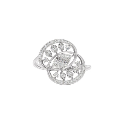 Aegle Diamond Ring 18 KT / White Gold / 22