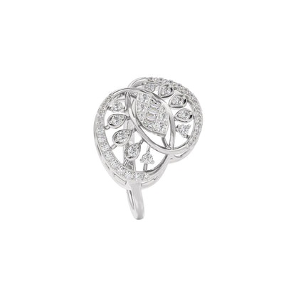 Aegle Diamond Ring 18 KT / White Gold / 22
