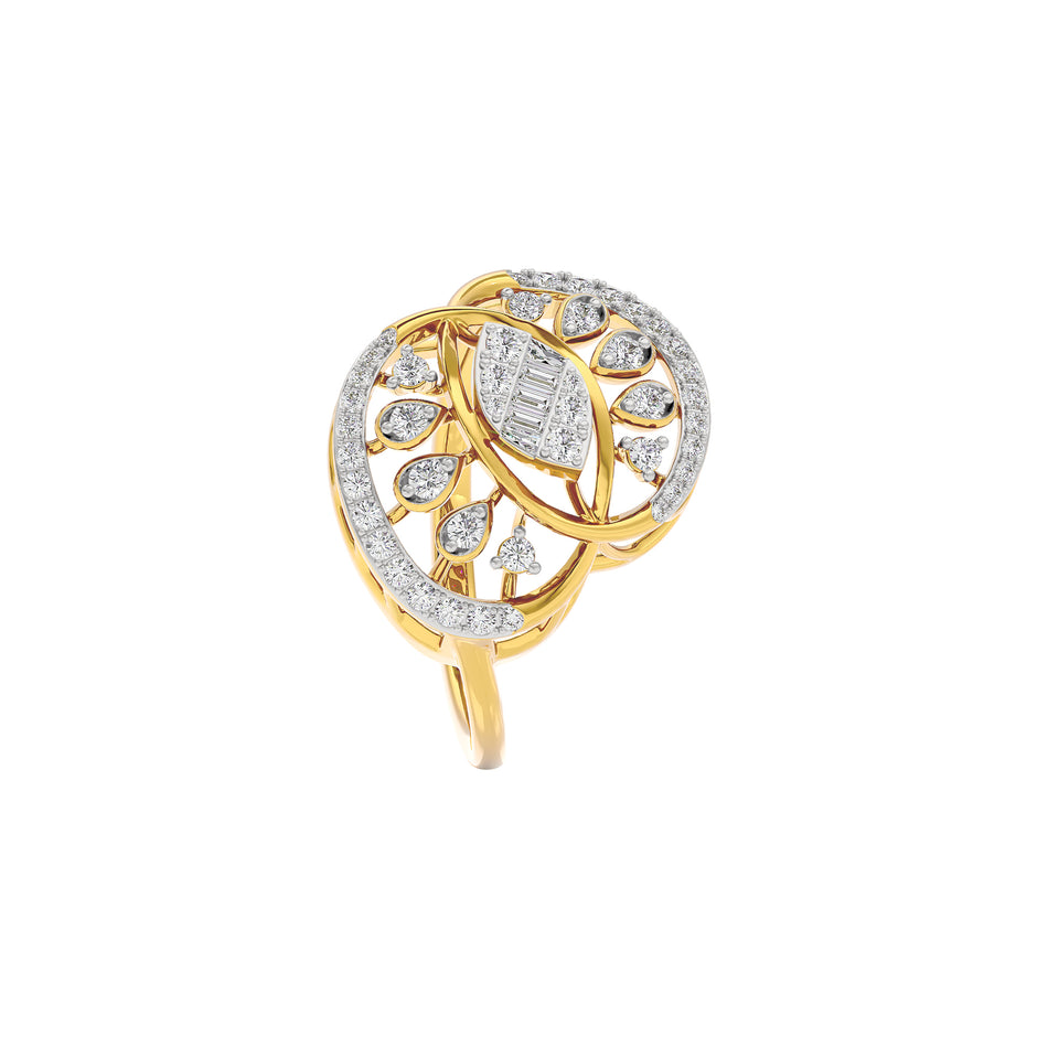 Aegle Diamond Ring 18 KT / Yellow Gold / 22
