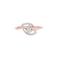 Iris Glow Diamond Ring 18 KT / Rose Gold / 22