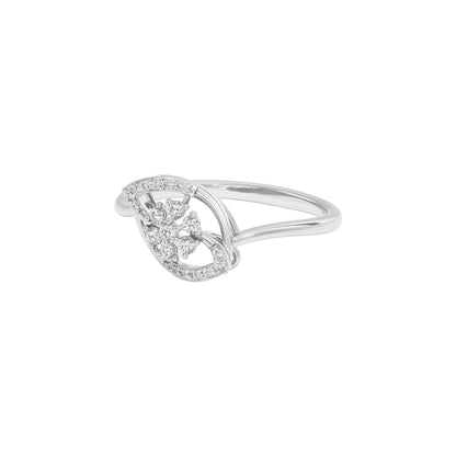 Iris Glow Diamond Ring 18 KT / White Gold / 22