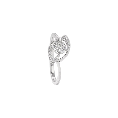 Iris Glow Diamond Ring 18 KT / White Gold / 22