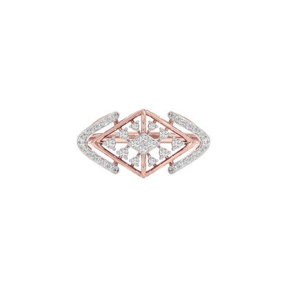 Elektra Diamond Ring 18 KT / Rose Gold / 22