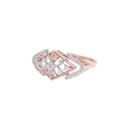 Elektra Diamond Ring 18 KT / Rose Gold / 22