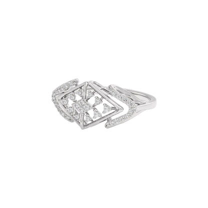 Elektra Diamond Ring 18 KT / White Gold / 22