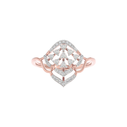 Chloe Diamond Ring 18 KT / Rose Gold / 22