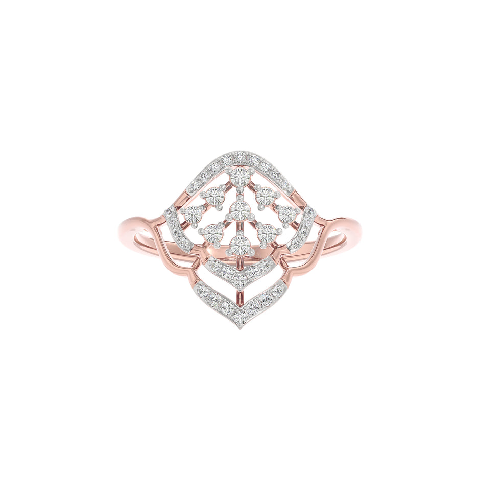 Chloe Diamond Ring 18 KT / Rose Gold / 22