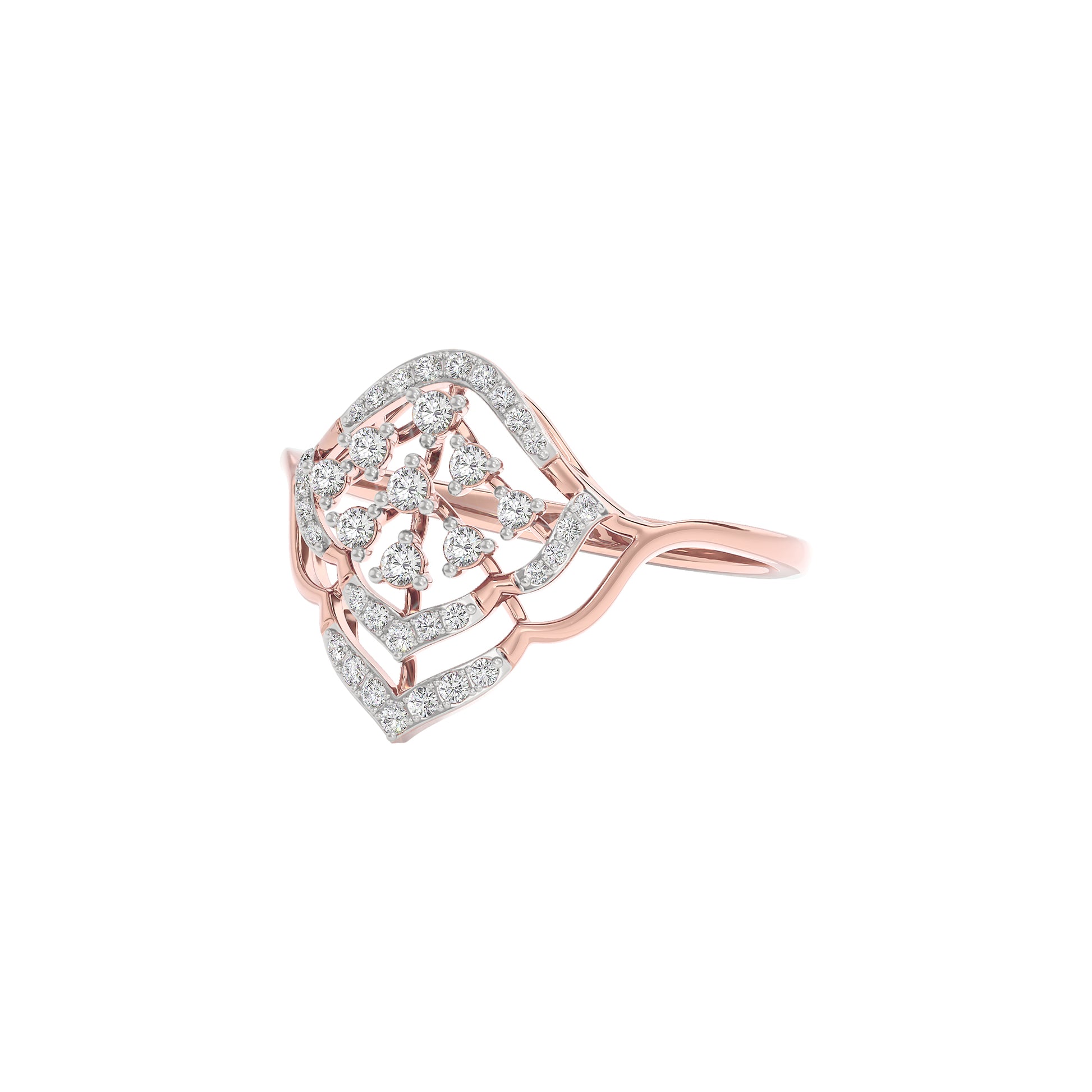 Chloe Diamond Ring 18 KT / Rose Gold / 22