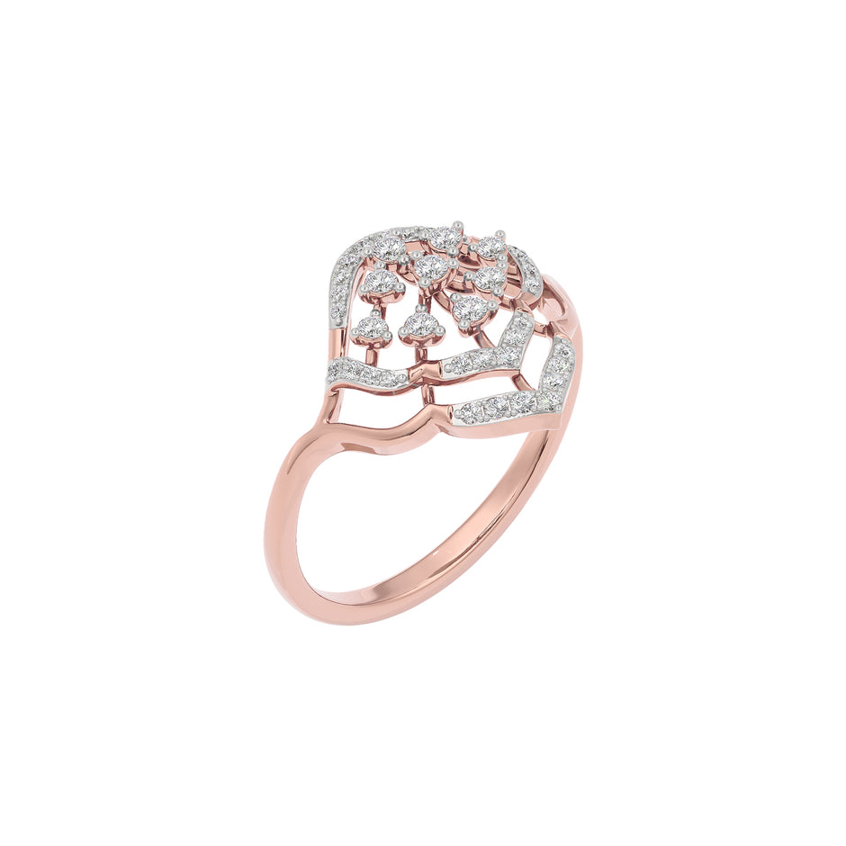 Chloe Diamond Ring 18 KT / Rose Gold / 22