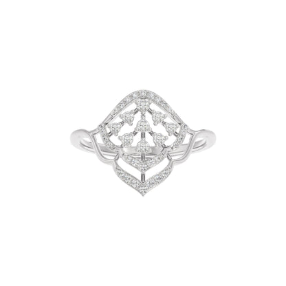 Chloe Diamond Ring 18 KT / White Gold / 22