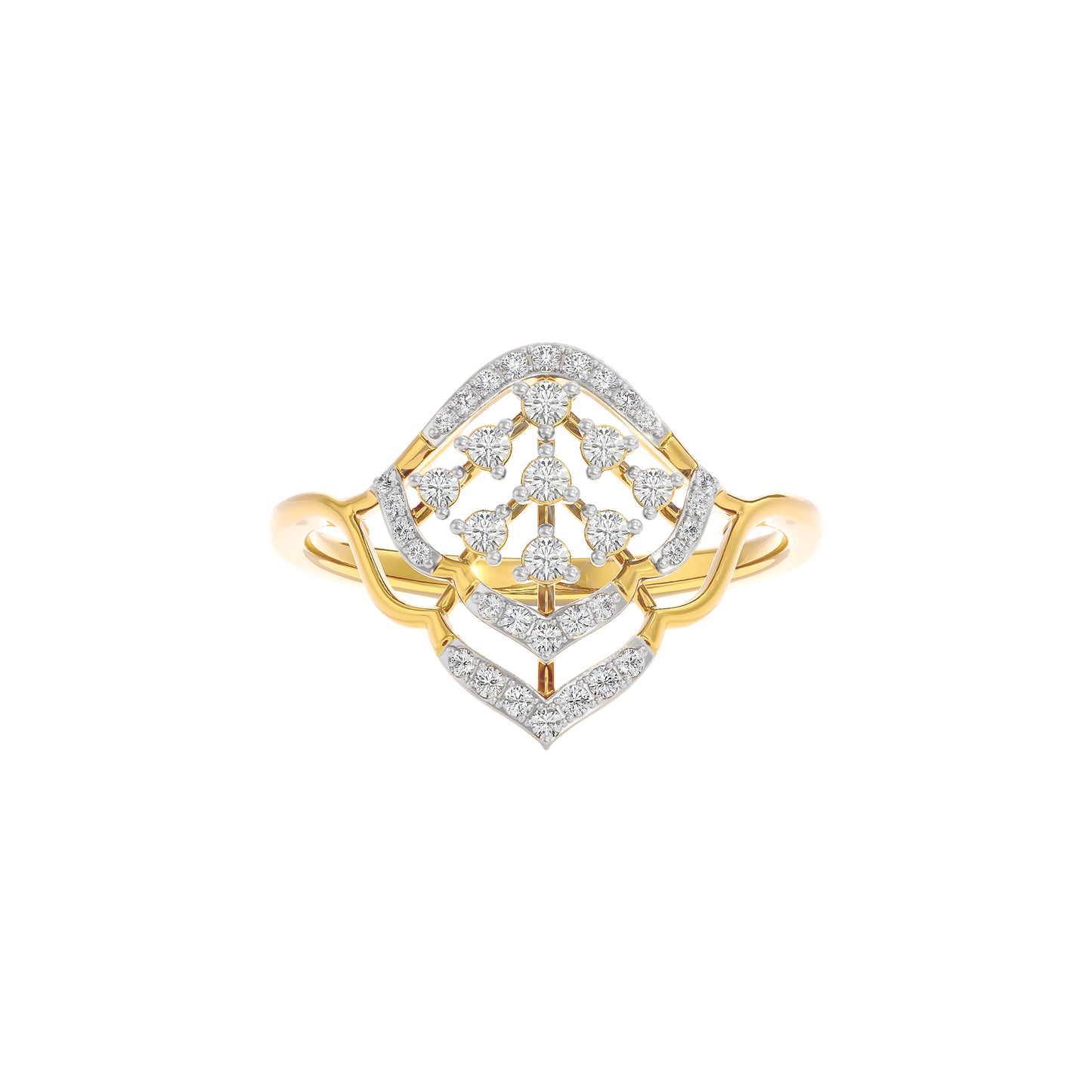 Chloe Diamond Ring 18 KT / Yellow Gold / 22