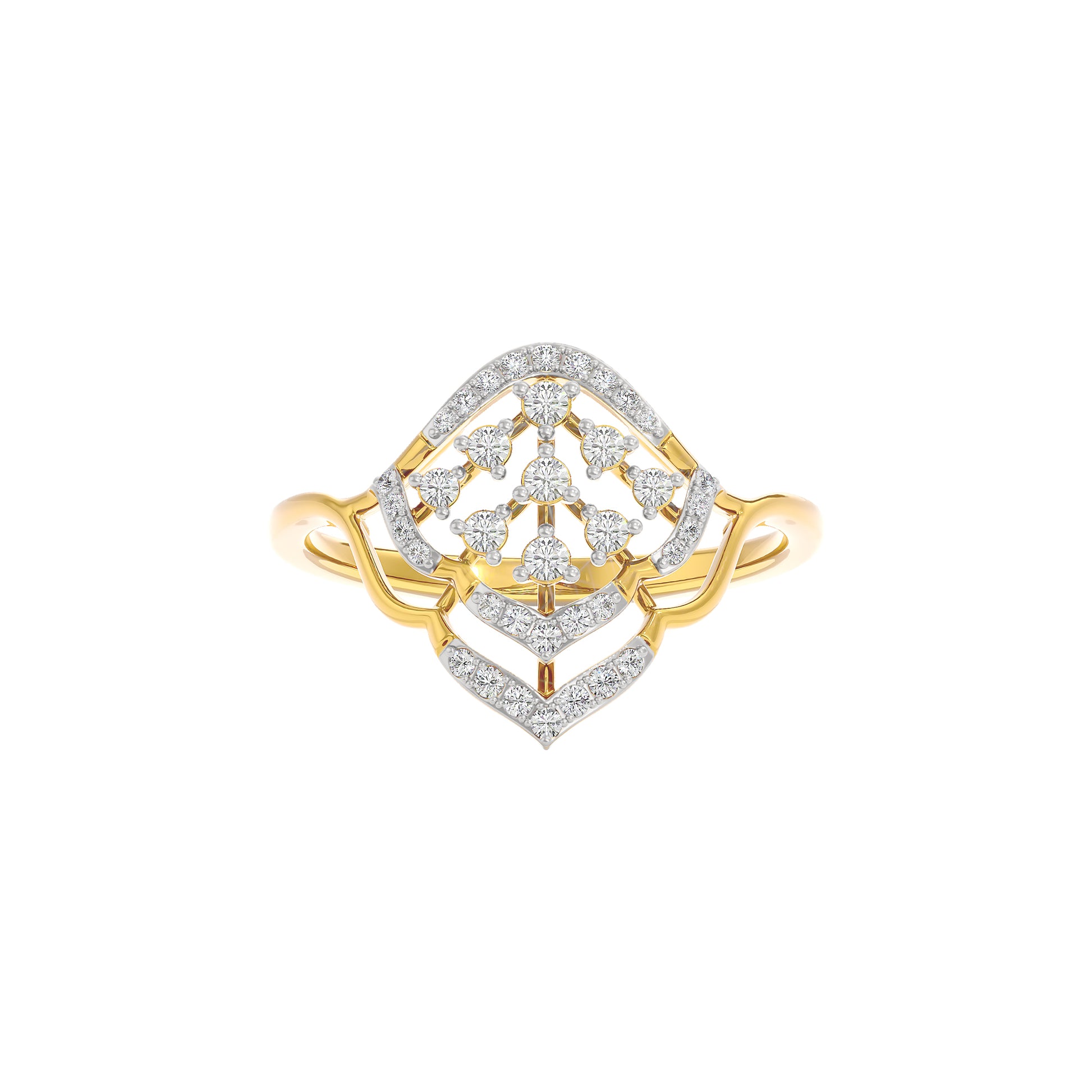 Chloe Diamond Ring 18 KT / Yellow Gold / 22