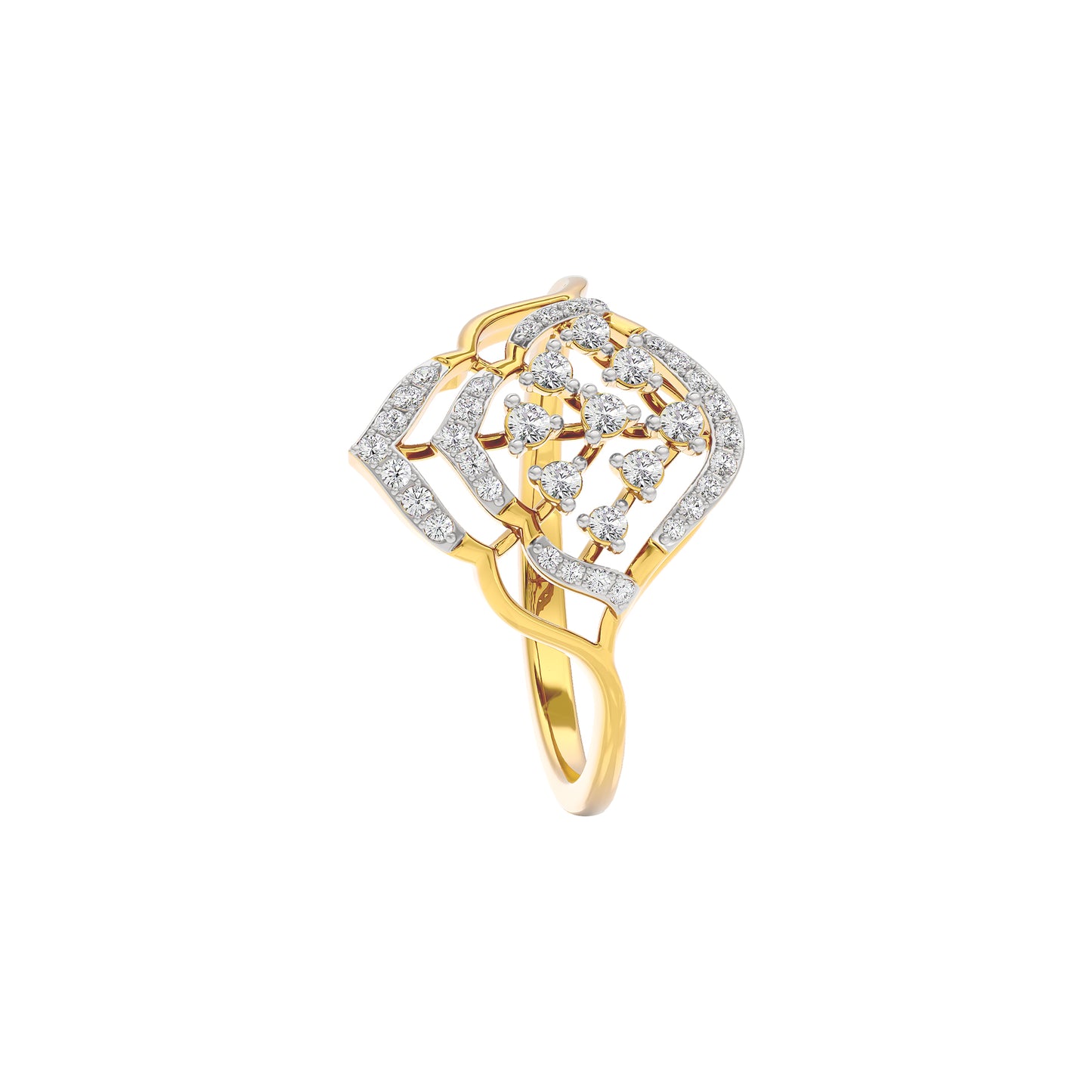 Chloe Diamond Ring 18 KT / Yellow Gold / 22