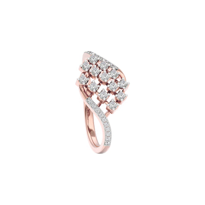 Surayyah Diamond Ring 18 KT / Rose Gold / 22