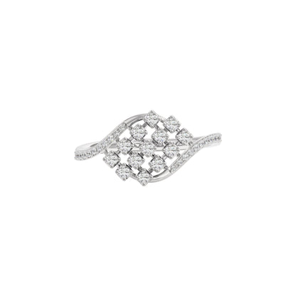 Surayyah Diamond Ring 18 KT / White Gold / 22