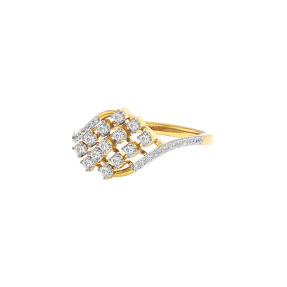 Surayyah Diamond Ring 18 KT / Yellow Gold / 22