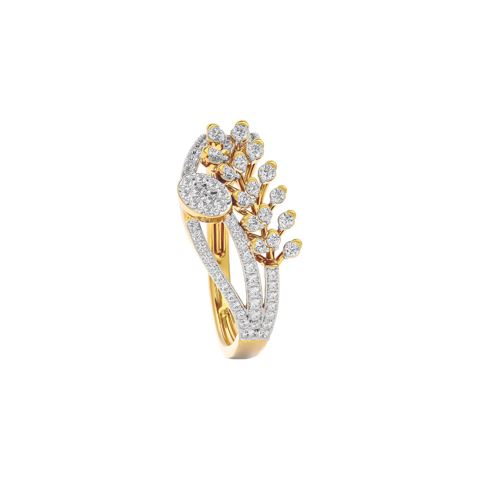 Joanne Diamond Ring 18 KT / Yellow Gold / 22