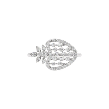 Elena Diamond Ring 18 KT / White Gold / 22