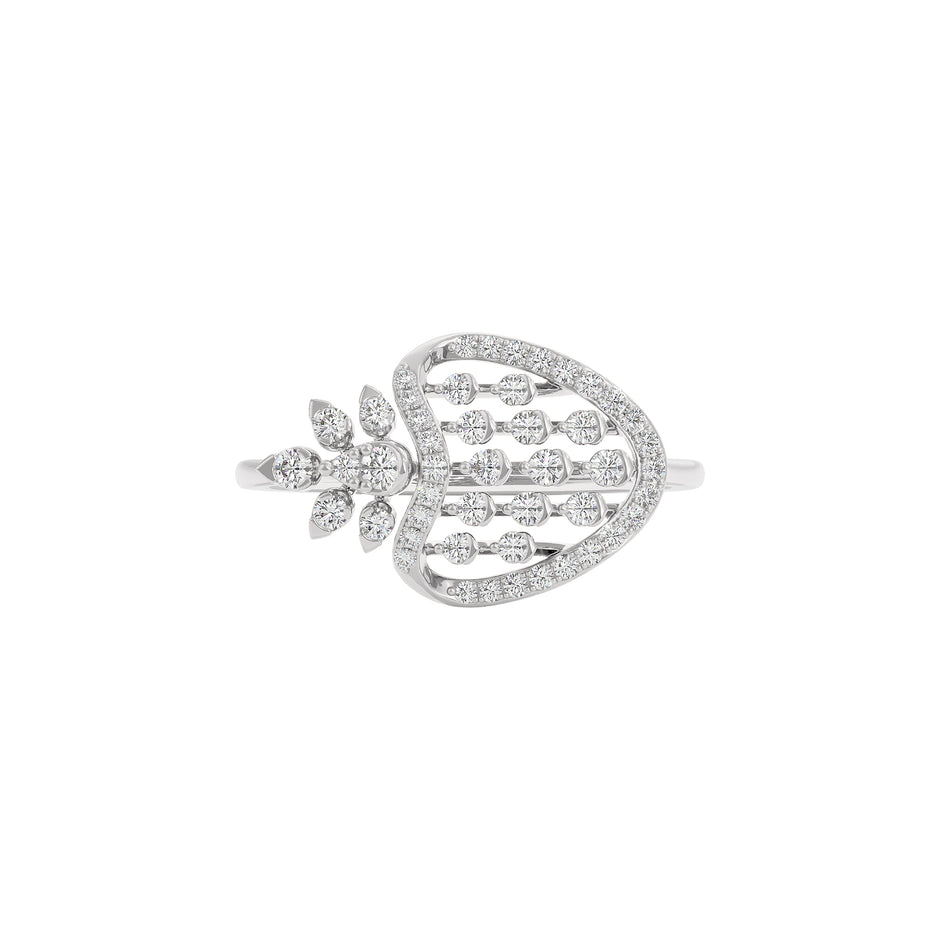 Elena Diamond Ring 18 KT / White Gold / 22