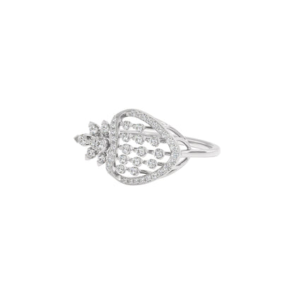 Elena Diamond Ring 18 KT / White Gold / 22