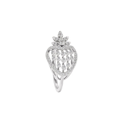 Elena Diamond Ring 18 KT / White Gold / 22