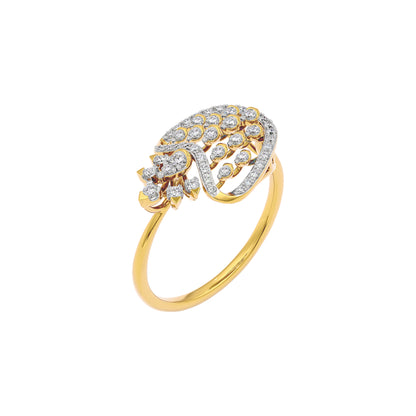 Elena Diamond Ring 18 KT / Yellow Gold / 22
