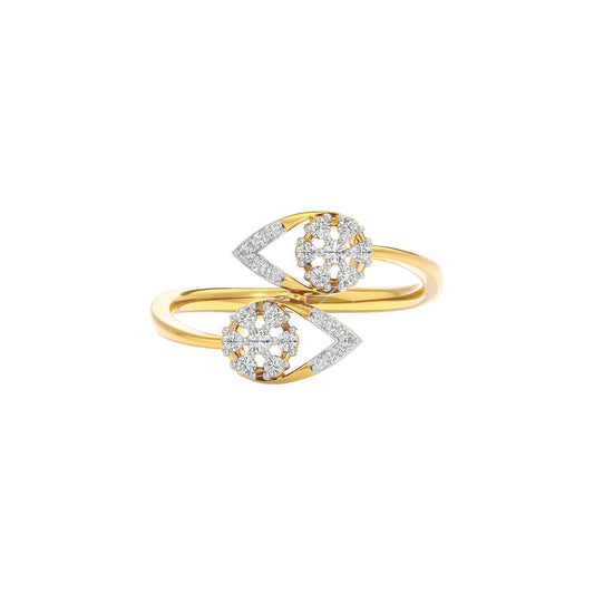 Katyana Diamond Ring 18 KT / Yellow Gold / 22