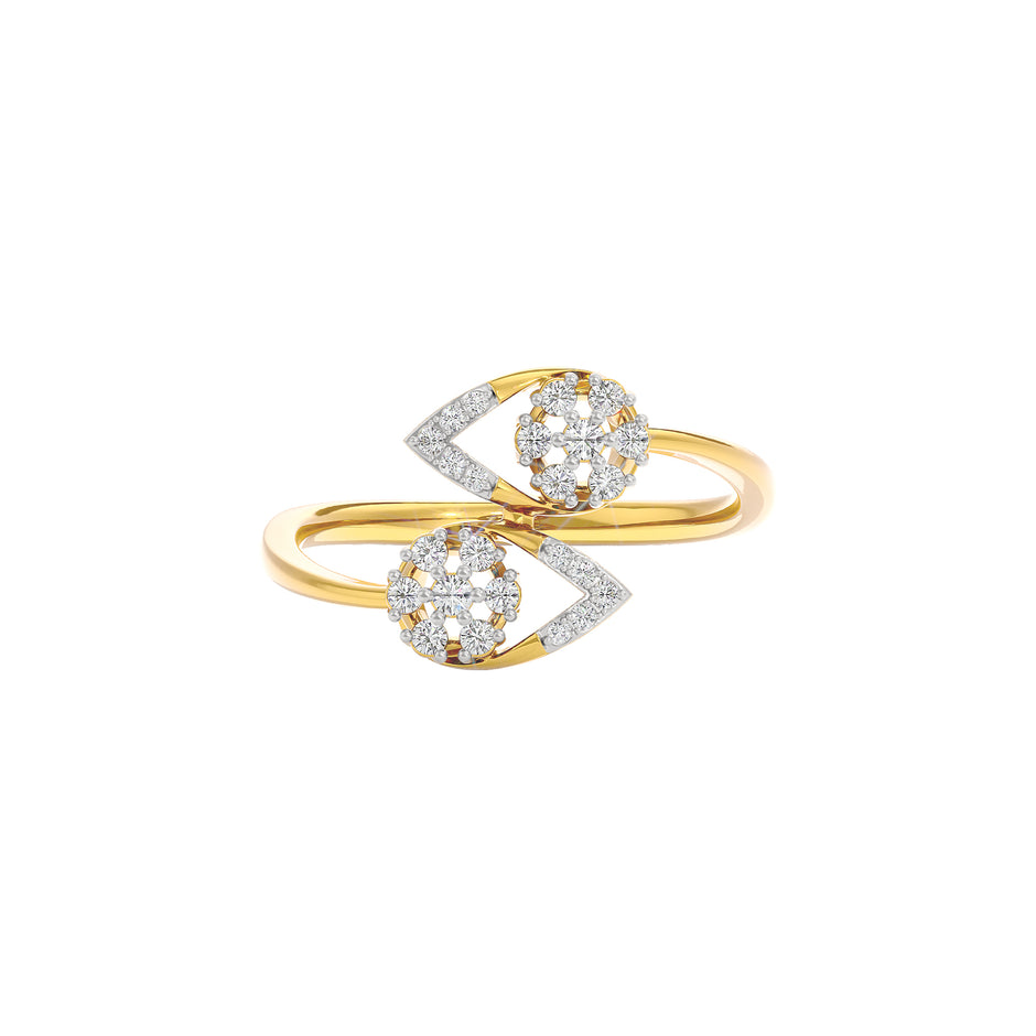 Katyana Diamond Ring 18 KT / Yellow Gold / 22
