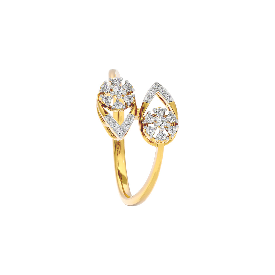 Katyana Diamond Ring 18 KT / Yellow Gold / 22