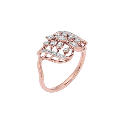 Anika Diamond Ring 18 KT / Rose Gold / 22