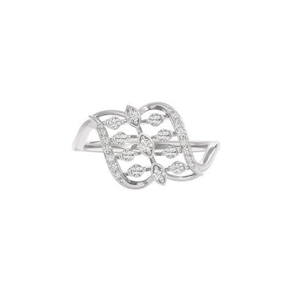 Anika Diamond Ring 18 KT / White Gold / 22