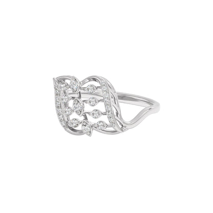 Anika Diamond Ring 18 KT / White Gold / 22