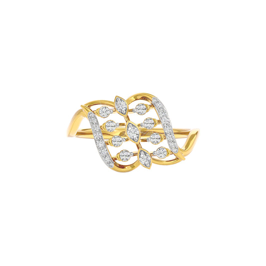 Anika Diamond Ring 18 KT / Yellow Gold / 22
