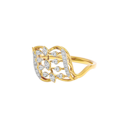 Anika Diamond Ring 18 KT / Yellow Gold / 22