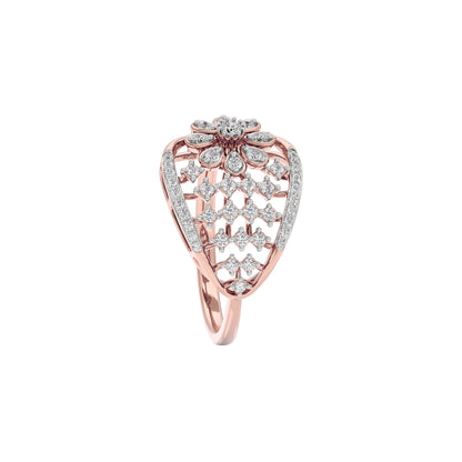 Aino Diamond Ring 18 KT / Rose Gold / 22