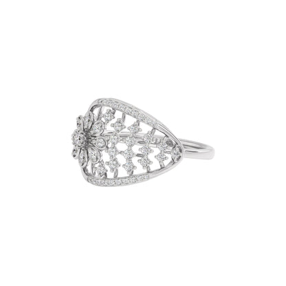 Aino Diamond Ring 18 KT / White Gold / 22