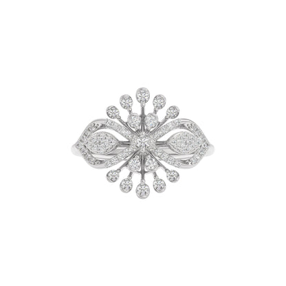 Zorion Diamond Ring 18 KT / White Gold / 22