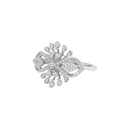 Zorion Diamond Ring 18 KT / White Gold / 22