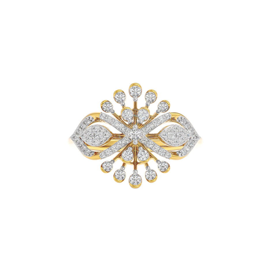 Zorion Diamond Ring 18 KT / Yellow Gold / 22