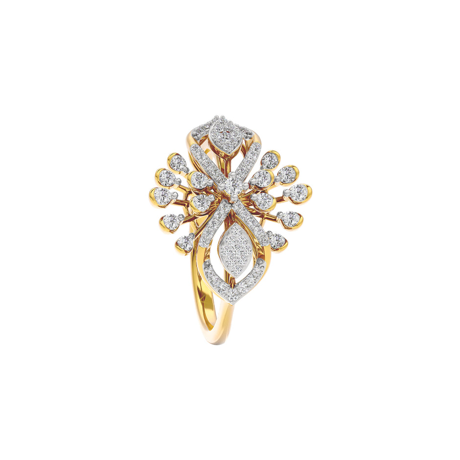 Zorion Diamond Ring 18 KT / Yellow Gold / 22